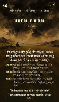 KIÊN NHẪN